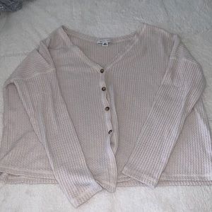 Tan long sleeve shirt